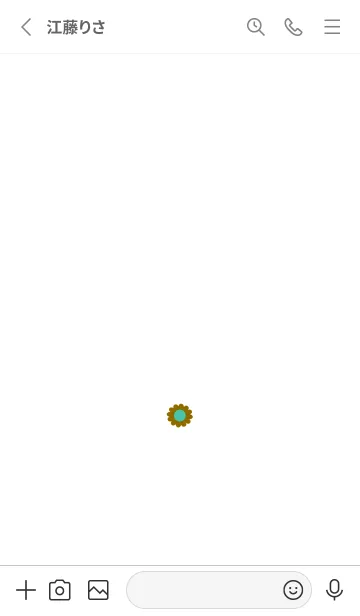 [LINE着せ替え] ミニ フラワー __94の画像2