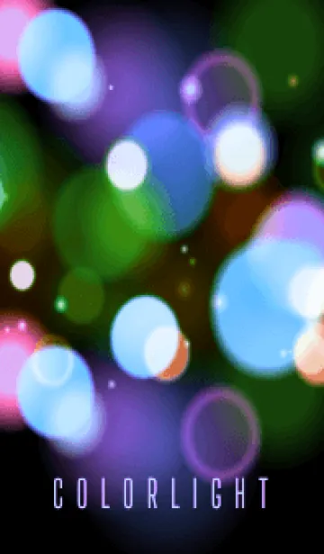 [LINE着せ替え] カラーライト 7の画像1