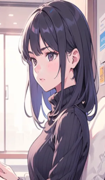 [LINE着せ替え] 少女が一人 #LaC220。の画像1