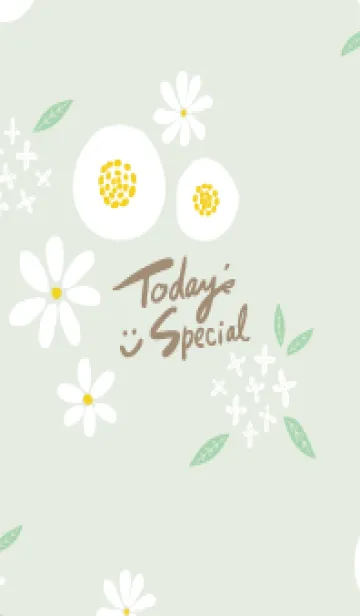 [LINE着せ替え] 大人可愛い白い花16の画像1