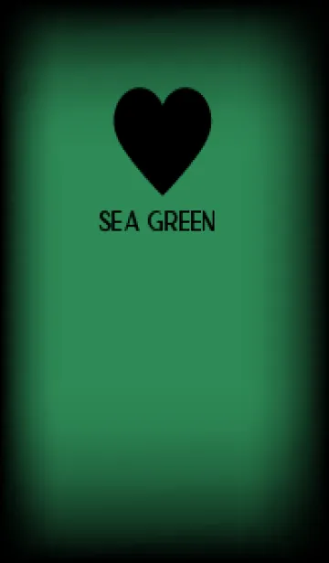 [LINE着せ替え] Black & Sea Green Theme V5 (JP)の画像1