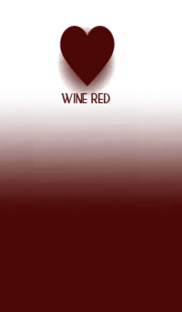 [LINE着せ替え] wine red & White Theme V.5 (JP)の画像1