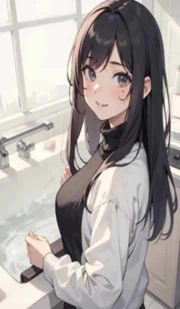 [LINE着せ替え] 少女が一人 #LaC214。の画像1