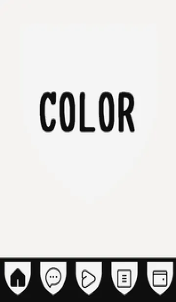 [LINE着せ替え] brown color X43の画像1