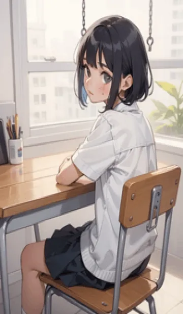 [LINE着せ替え] 少女が一人 #LaC211。の画像1