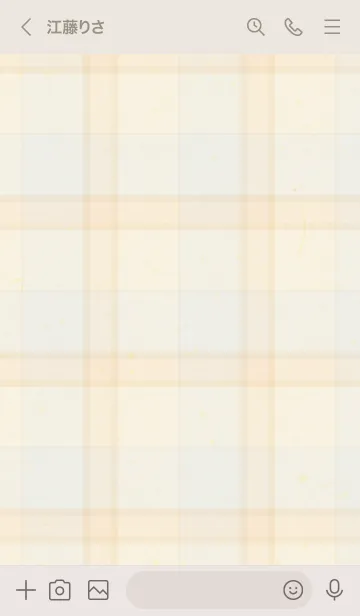 [LINE着せ替え] 大人可愛いチェック26の画像2