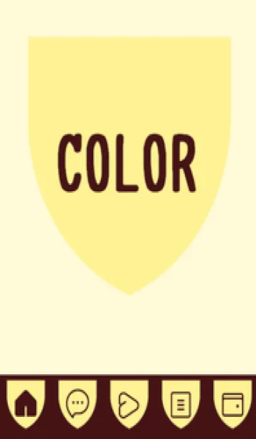 [LINE着せ替え] yellow color X45の画像1