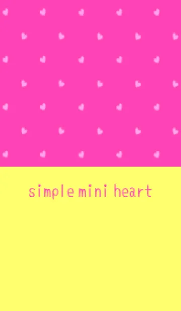 [LINE着せ替え] シンプル ミニ ハート 1の画像1