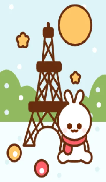 Little bunny in Paris 2の着せ替えメイン画像