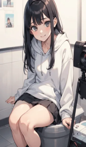 [LINE着せ替え] 少女が一人 #LaD111。の画像1