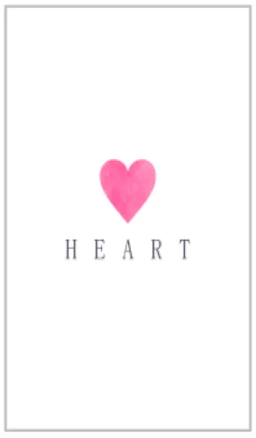 [LINE着せ替え] watercolor pink-HEART 94の画像1