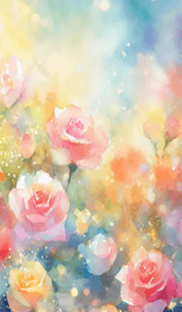 [LINE着せ替え] 薔薇(バラ)の花の着せかえ(R727)の画像1