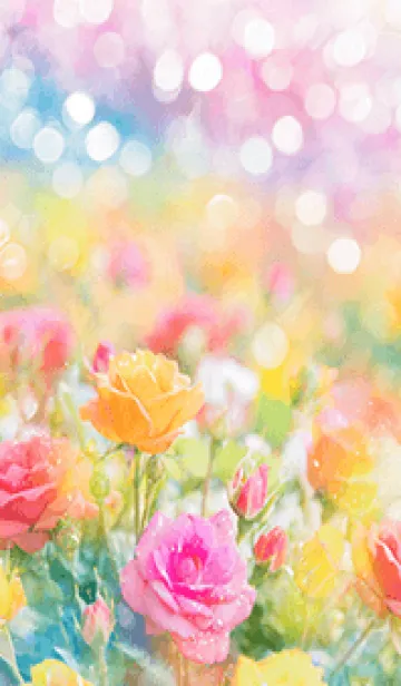 [LINE着せ替え] 薔薇(バラ)の花の着せかえ(R735)の画像1