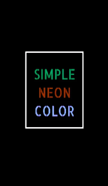 [LINE着せ替え] ネオン カラー アイコン 54の画像1