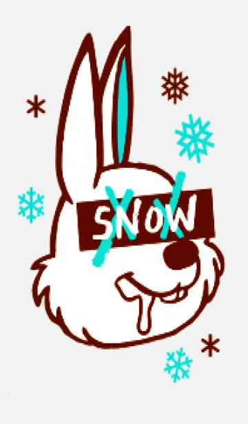 [LINE着せ替え] スノーラビット .17の画像1