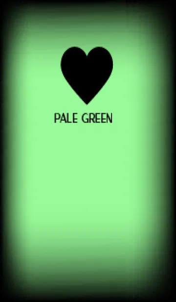 [LINE着せ替え] Black & Pale Green Theme V5 (JP)の画像1