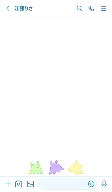 [LINE着せ替え] メンダコカラフルの画像2