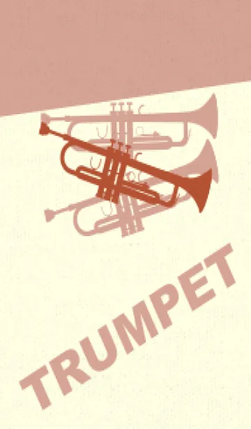 [LINE着せ替え] Trumpet CLR 煉瓦色の画像1