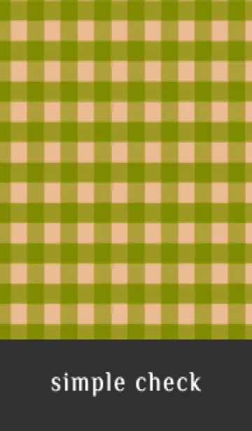 [LINE着せ替え] シンプル チェック 43.の画像1