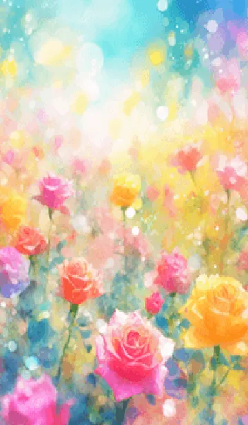 [LINE着せ替え] 薔薇(バラ)の花の着せかえ(R749)の画像1