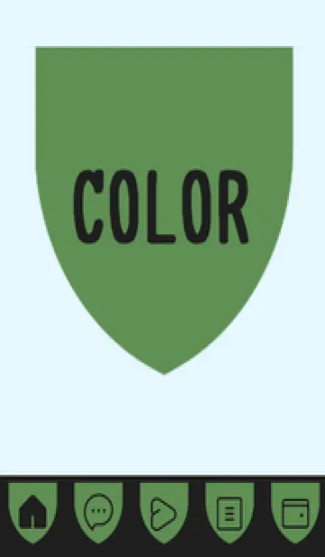 [LINE着せ替え] blue color X44の画像1