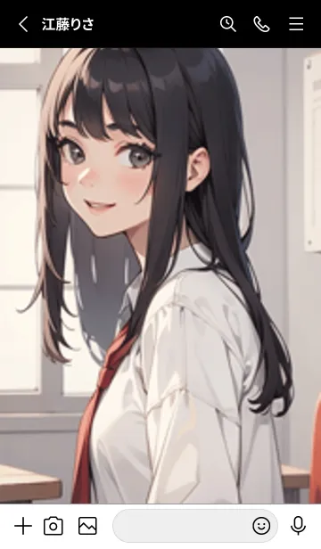 [LINE着せ替え] 少女が一人 #LaE17。の画像2