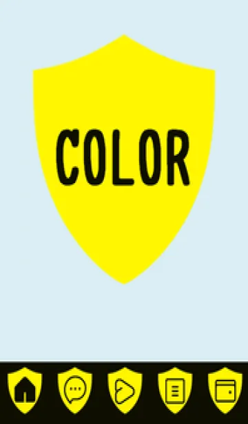 [LINE着せ替え] blue color Y42の画像1