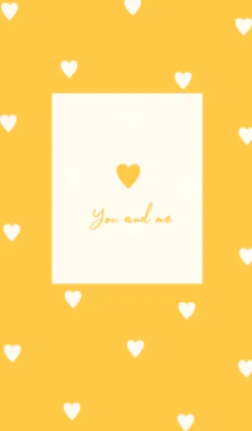 [LINE着せ替え] pattern_heart :honeyorangeの画像1