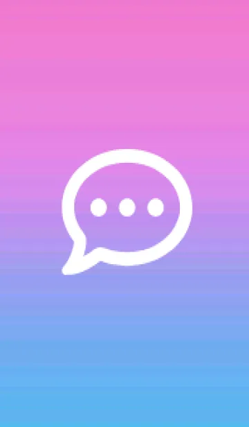 [LINE着せ替え] グラデーション シンプル アイコン 28の画像1