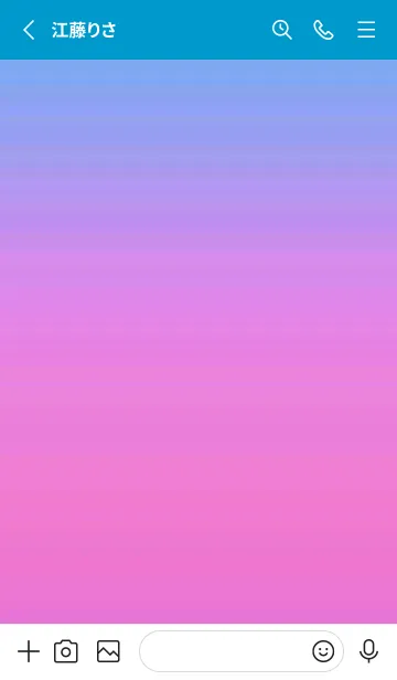 [LINE着せ替え] グラデーション シンプル アイコン 28の画像2