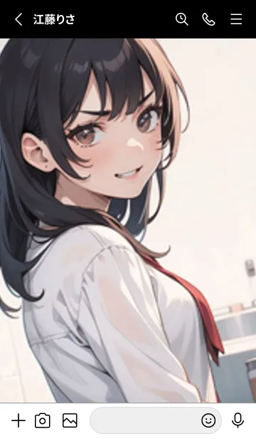 [LINE着せ替え] 少女が一人 #LaE129。の画像2