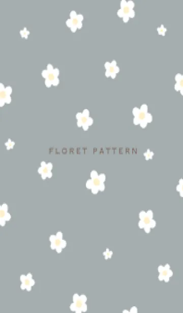 [LINE着せ替え] Floret Pattern - VSC 06-04の画像1