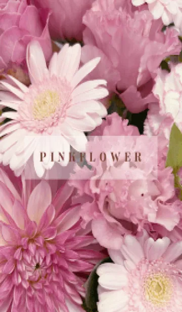 [LINE着せ替え] PINK FLOWER -NATURAL-40の画像1