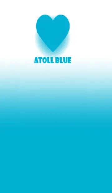 [LINE着せ替え] Atoll Blue & White Theme V.5 (JP)の画像1