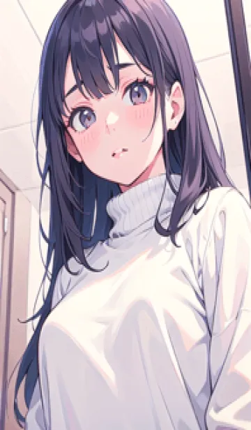 [LINE着せ替え] 少女が一人 #LaE122。の画像1