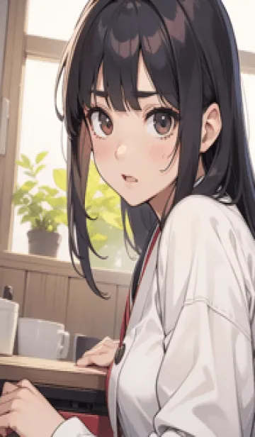 [LINE着せ替え] 少女が一人 #MB011。の画像1