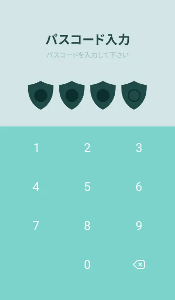 [LINE着せ替え] green color Y90の画像4