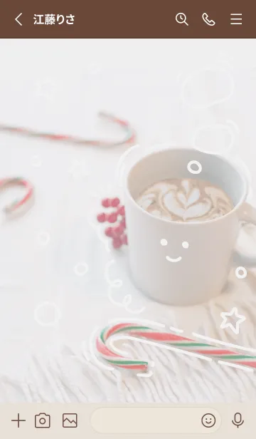 [LINE着せ替え] Relax Christmas_10の画像2