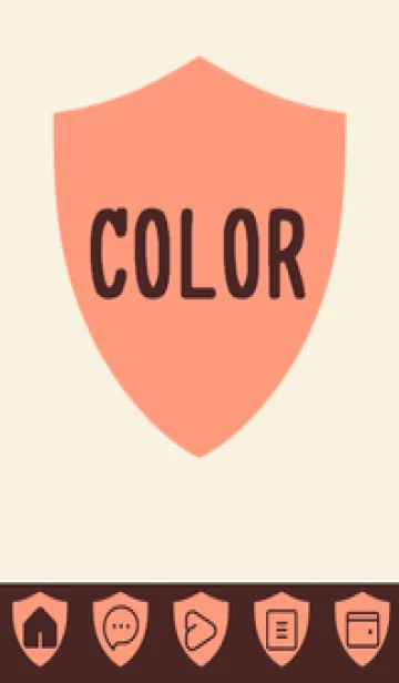 [LINE着せ替え] red color Y45の画像1