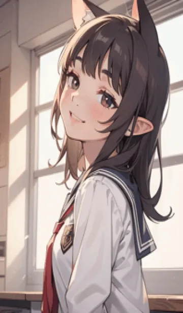 [LINE着せ替え] 少女が一人 #MB05。の画像1