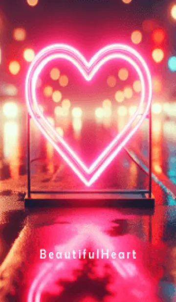 [LINE着せ替え] Beautiful Heart-NIGHTの画像1
