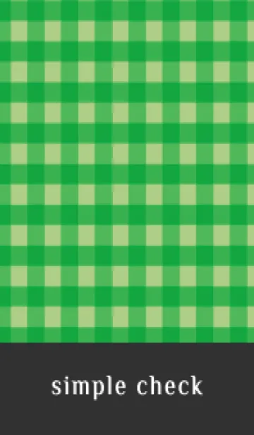[LINE着せ替え] シンプル チェック 45の画像1