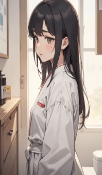 [LINE着せ替え] 少女が一人 #MB01。の画像1