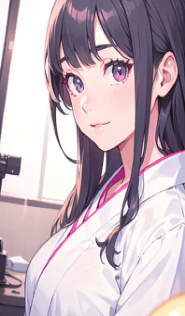 [LINE着せ替え] 少女が一人 #MB411。の画像1