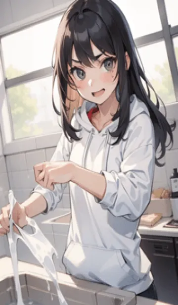 [LINE着せ替え] 少女が一人 #MB46。の画像1