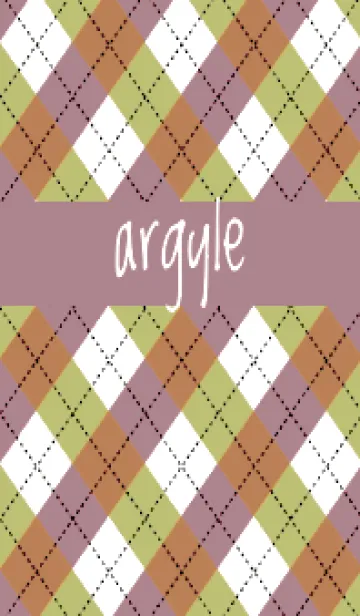 [LINE着せ替え] アーガイル チェック 29の画像1