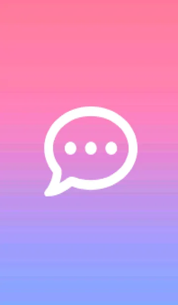 [LINE着せ替え] グラデーション シンプル アイコン 29の画像1