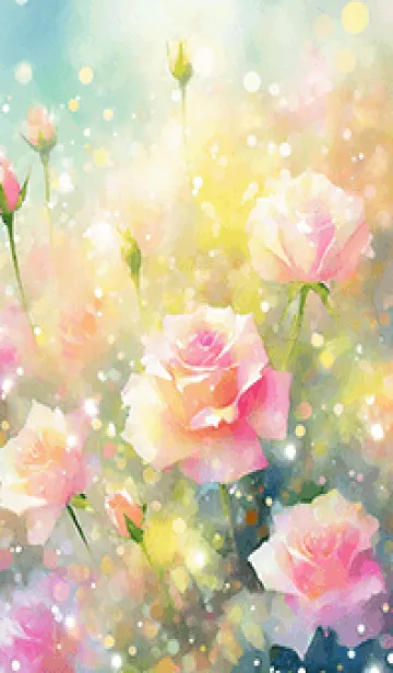 [LINE着せ替え] 薔薇(バラ)の花の着せかえ(R768)の画像1