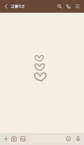 [LINE着せ替え] わたしが作ったハートと猫の着せ替えの画像2