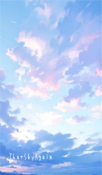 [LINE着せ替え] That Sky Againの画像1